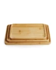 BANDEJA RETANGULAR BAMBU NAT C/3 PC
