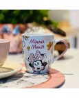 CANECA CERÂMICA MINNIE ROSA