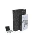 Caixa Livro c/2 Preto e Branco