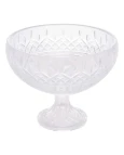 CENTRO DE MESA DECORATIVO CRISTAL COM PÉ