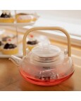 Chaleira de Vidro Resistente ao Calor