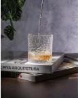 COPO DE WHISKY DE CRISTAL MARTELADO PETRA 340ml COPO DE WHISKY DE CRISTAL MARTELADO PETRA 340ml