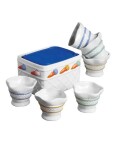 Conjunto Sorvete com Relevo Funny Colors