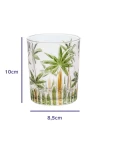 Copo de Cristal Palm Tree Handpant c/6