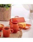 Cremeira De Cêramica Retro Laranja Cremeira De Cêramica Retro Laranja