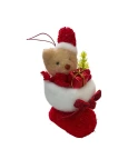 Enfeite Natal Urso Pendurar Bota Enfeite Natal Urso Pendurar Bota