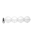 FORMA PARA GELO C/4 CAVIDADES DE PLASTICO BALL