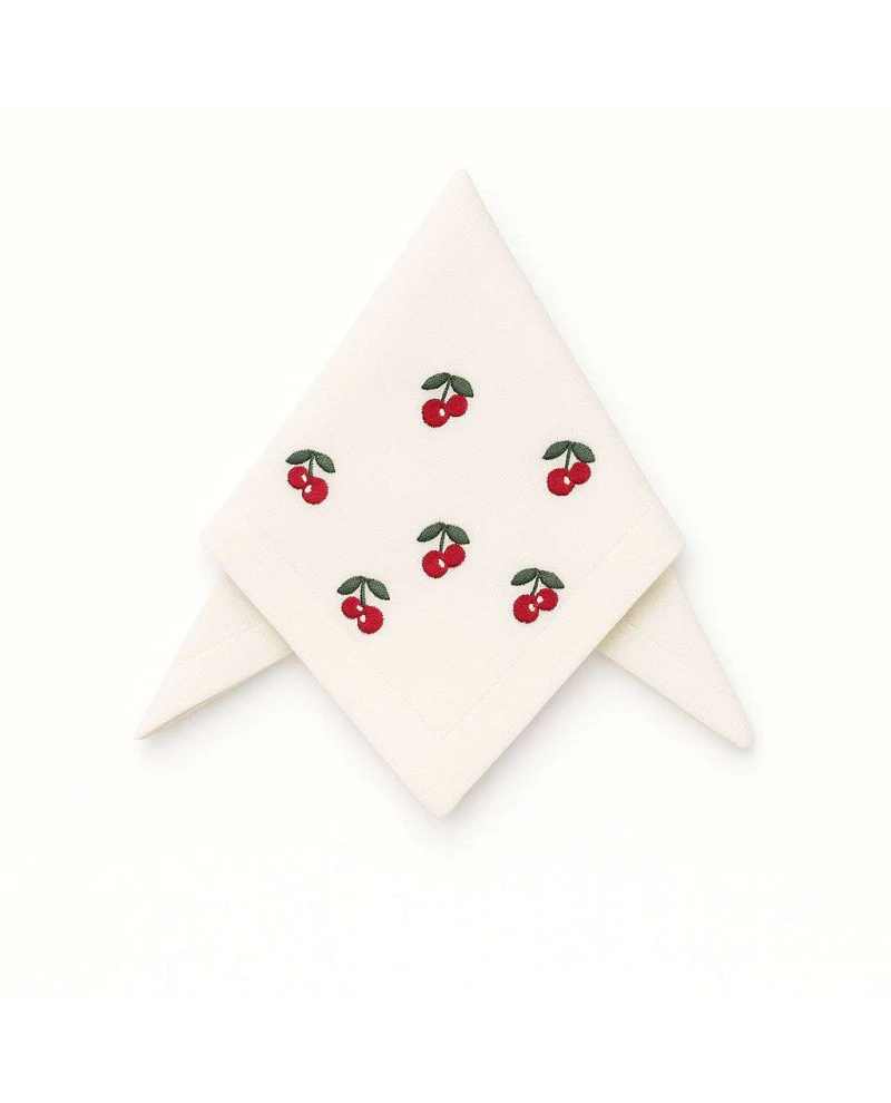 Guardanapo Linhão Off White Cherry Mameg