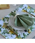 Guardanapo Linho Boho Erva Doce