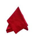 Guardanapos Ponto Ajour Vermelho