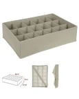 ORGANIZADOR DOBRAVEL TNT 18 COMPARTIMENTOS CINZA CLARO