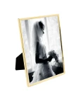 PORTA-RETRATO DE AÇO INOX CLASSIC DOURADO