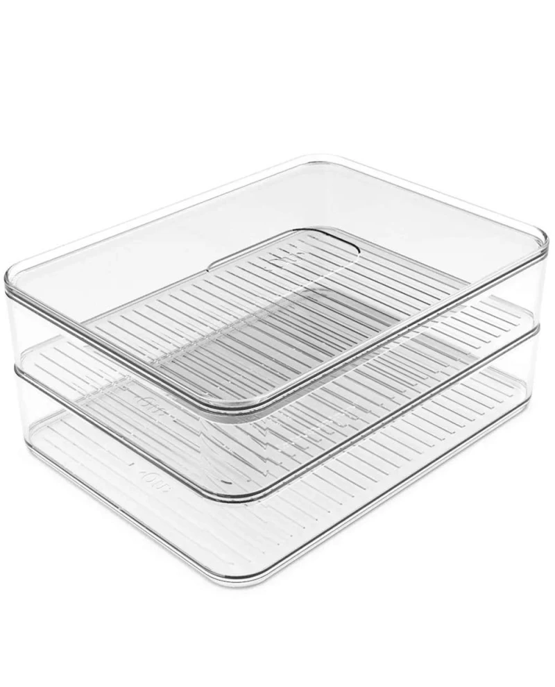 Porta Frios Clear Duplo Natural