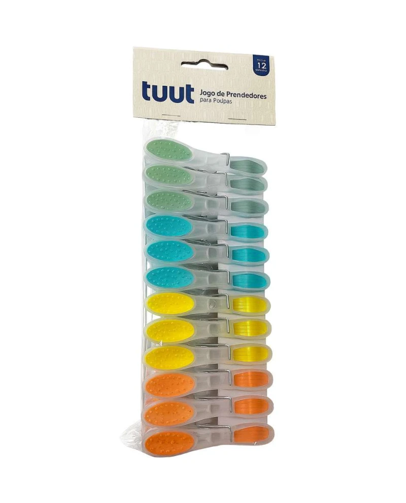 PRENDEDOR DE ROUPA TOP CLEAN C/12