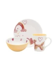 Prato Lanche 03PCS OXFORD