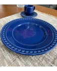 Prato Sobremesa Atenas Azul Navy Prato Sobremesa Atenas Azul Navy