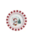 Prato Sobremesa Cute Cristmas