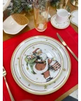 Prato Sobremesa Santa Claus Prato Sobremesa Santa Claus