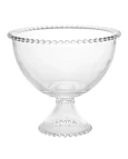 Saladeira de Cristal com Pé Pearl Saladeira de Cristal com Pé Pearl