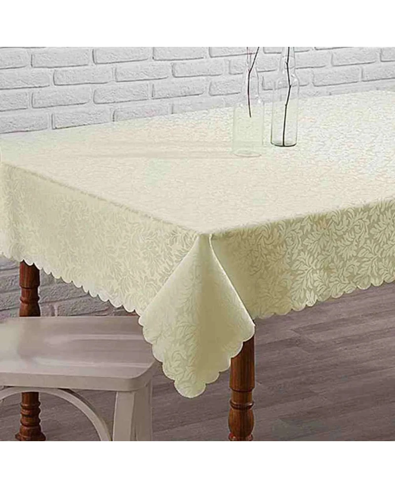 Toalha de Mesa Impermeável Bege