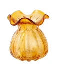 VASO DE VIDRO ITALY AMBAR