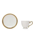 XICARAS CAFE PORCELANA COM PIRES PADDY